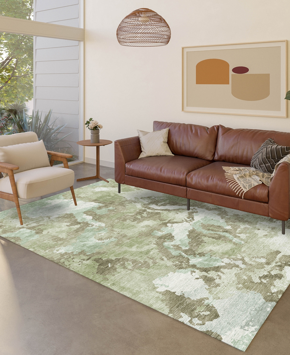 Dalyn Kochi Kc9 2'6"x3'10" Area Rug In Green