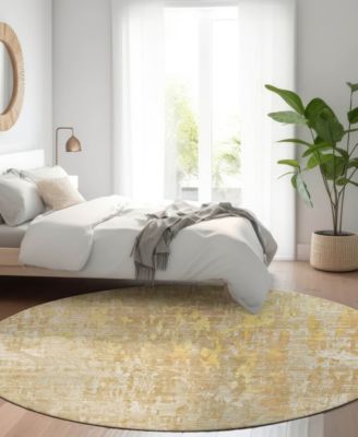 Kochi Washable KC8 8'x8' Round Area Rug