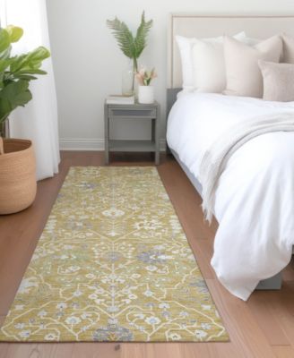 Tabrook Washable TB12 2'3"x7'6" Runner Area Rug