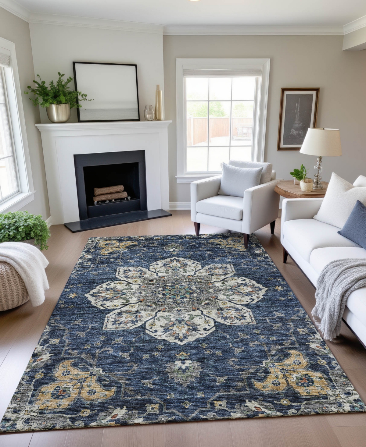 Dalyn Silk Road Sr6 10'x14' Area Rug In Multi