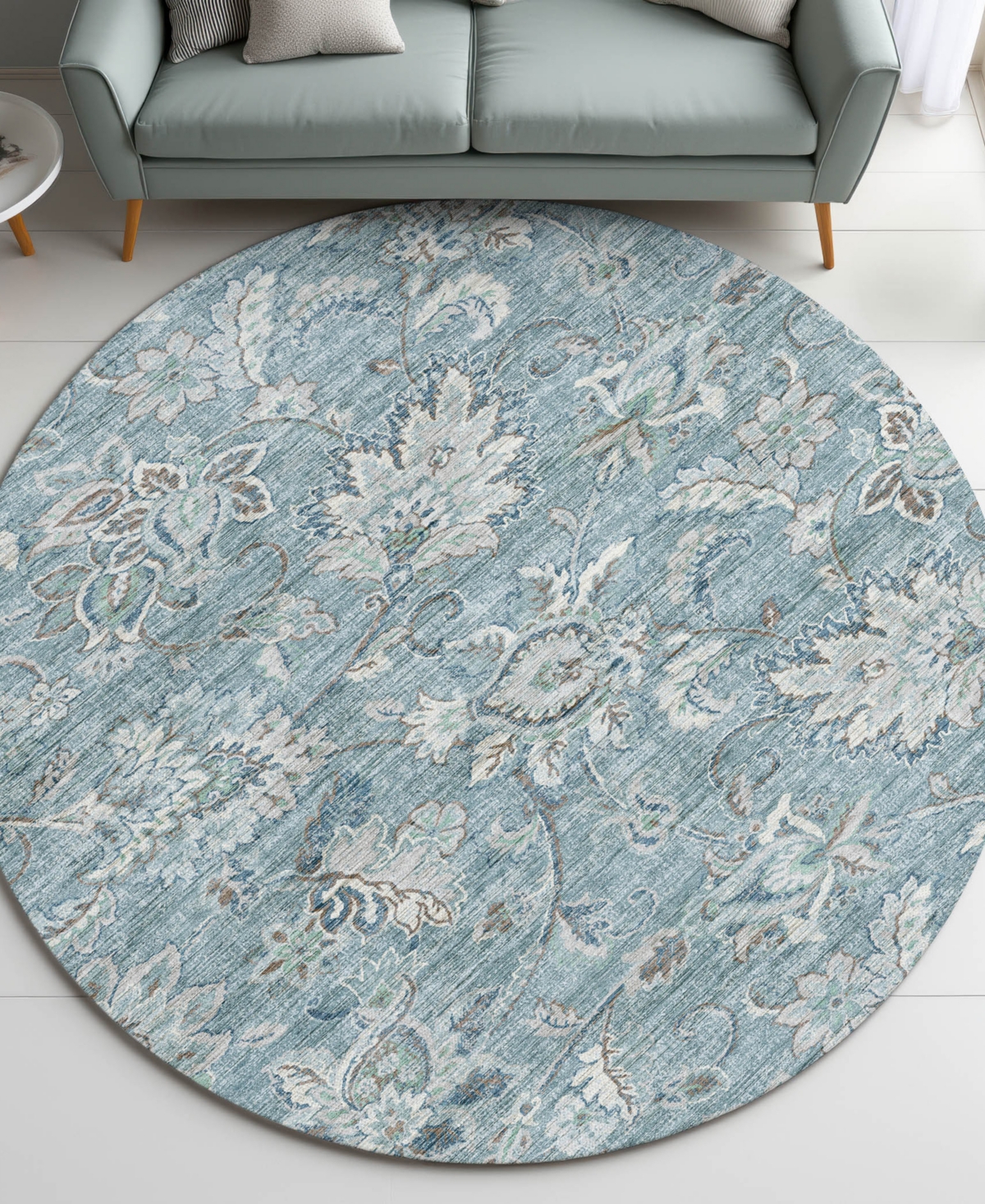 Dalyn Silk Road Sr2 8'x8' Round Area Rug In Multi