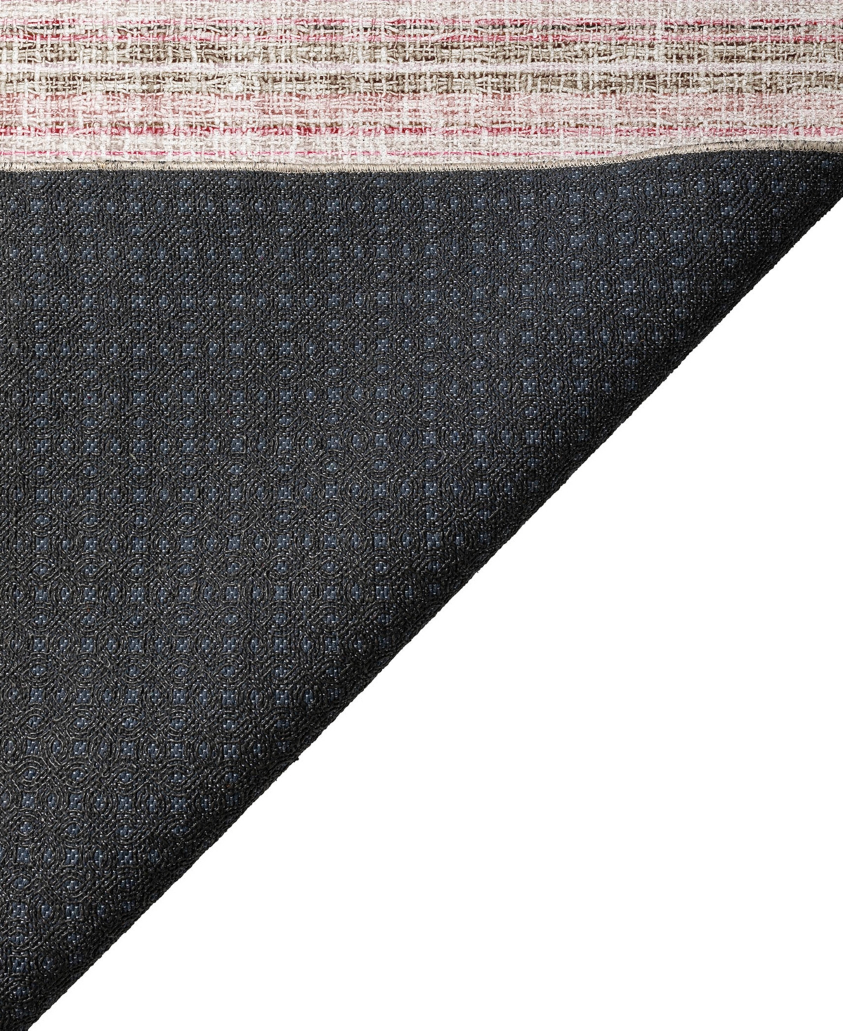 Dalyn Portico Po2 8'x8' Round Area Rug In Pink