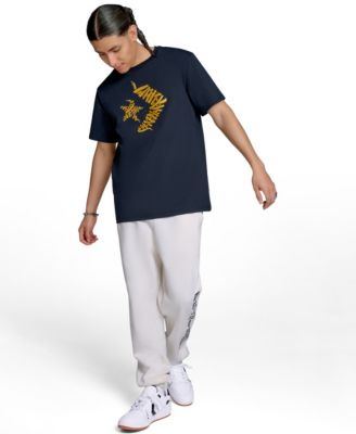 Men's Shoelace Graphic Print T-Shirt