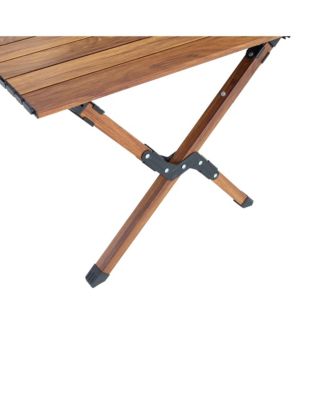 Lightweight 3-Piece Folding Outdoor Table and Chair Set Portable for Camping and Picnics