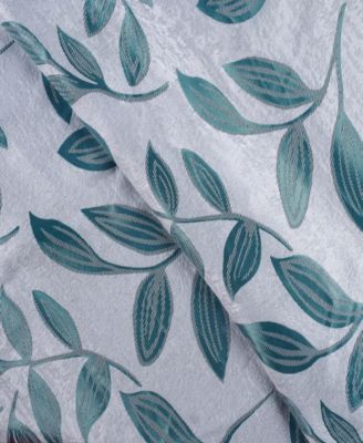 Modern Leaves Room Darkening Grommet Top Curtain Panels, 42" x 96" (Set of 2)