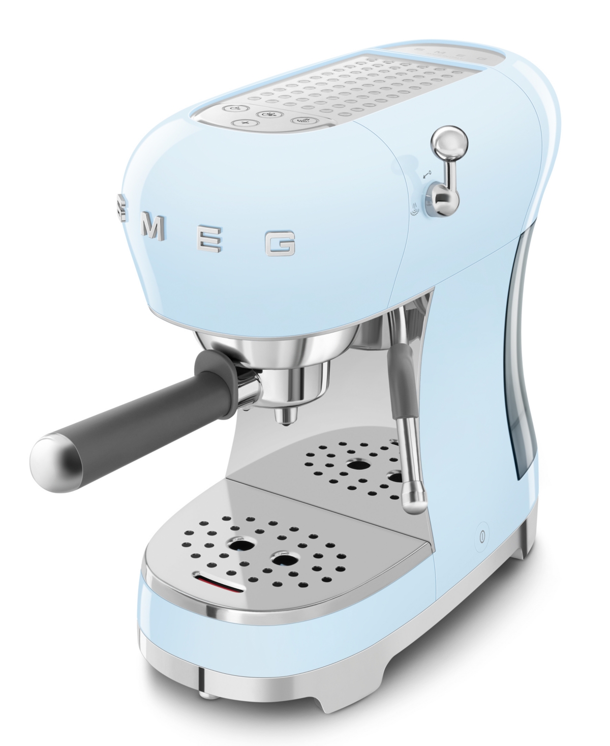 Smeg Manual Espresso Machine In Blue