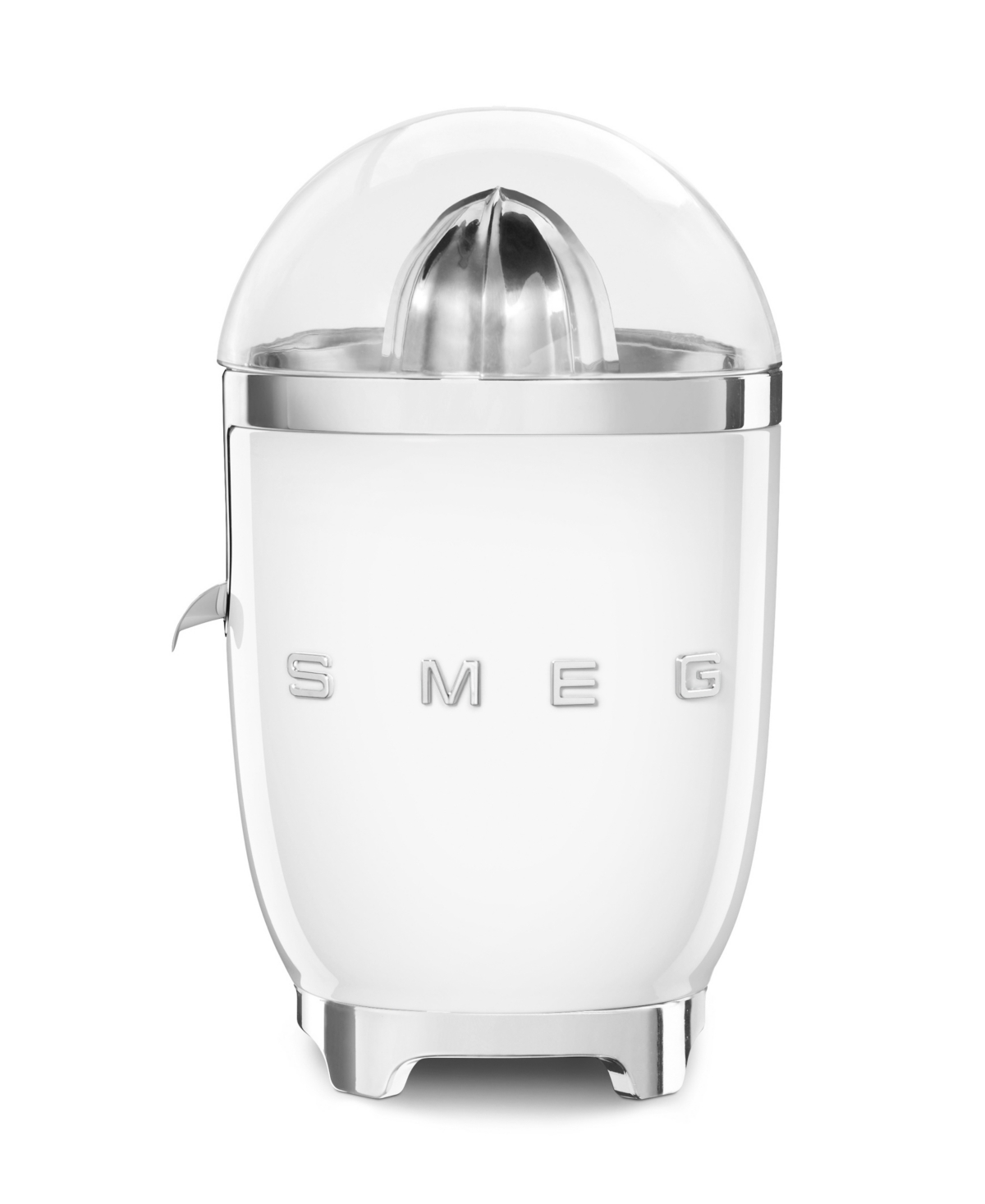 Smeg 50s Retro Style Aesthetic Citrus Juicer In White