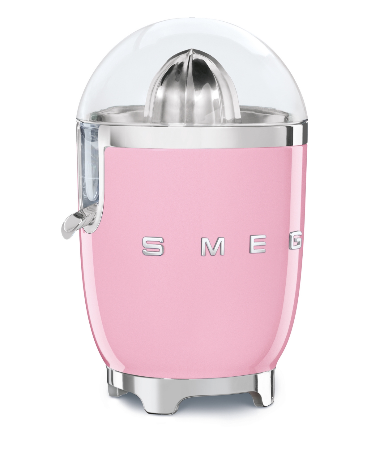 Smeg 50s Retro Style Aesthetic Citrus Juicer In Pink