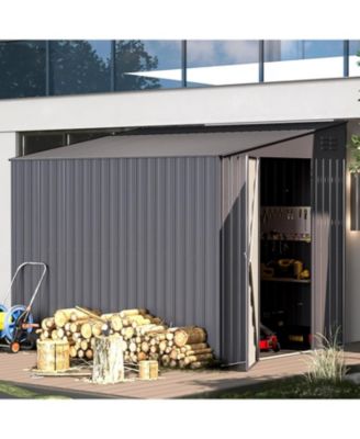 6'x8' Lean to Shed Outdoor Storage Shed