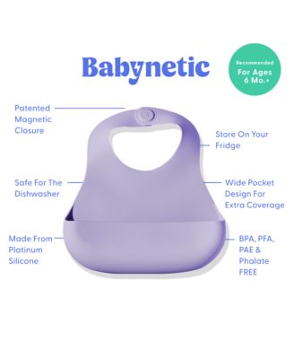 Unisex Magnetic Silicone Bib