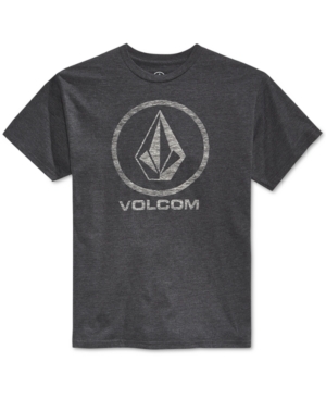 image of Volcom Men-s Corpo Push Graphic-Print Logo T-Shirt
