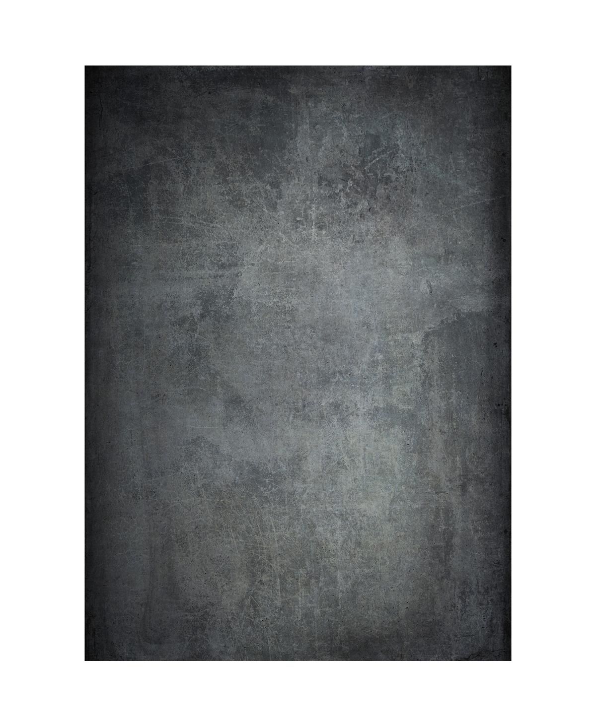 Westcott X-Drop Lightweight Canvas Backdrop, Grunge Concrete, 5'x7'
