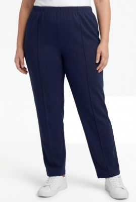Women's Within Knit Hassle-Free Pull-On Elastic-Waist Pants