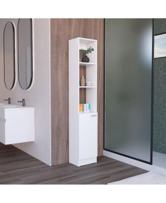 Parks Linen Cabinet White MDF