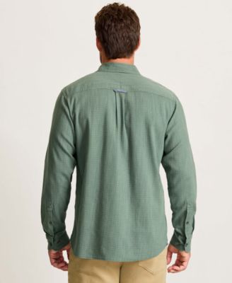 Men's Dorado Textured Cotton Stretch Long Sleeve Shirt