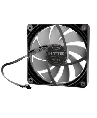 Flow FA12 120mm PC Case Fans, Cool Gray/Black, 3-Pack