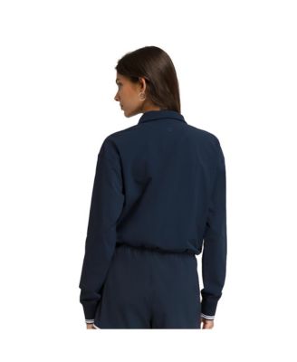 Women's Davenport Woven Tennis Pullover