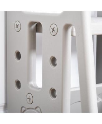 Adjustable Toddler Tower with Anti-Slip Mat - 3 Height Settings