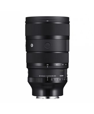 28-45mm f/1.8 DG DN ART Lens for Sony E, Black, Bundle with 82mm Filter Kit, Lens Wrap, Cleaning Kit, Lens Cap Tether and Cleaning Cloth