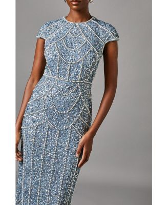 Women's Embellished Pencil Dress