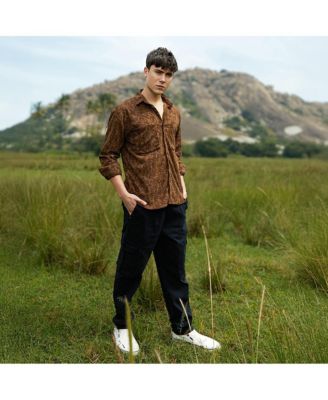 Men's Faded Corduroy Oversized Shirt