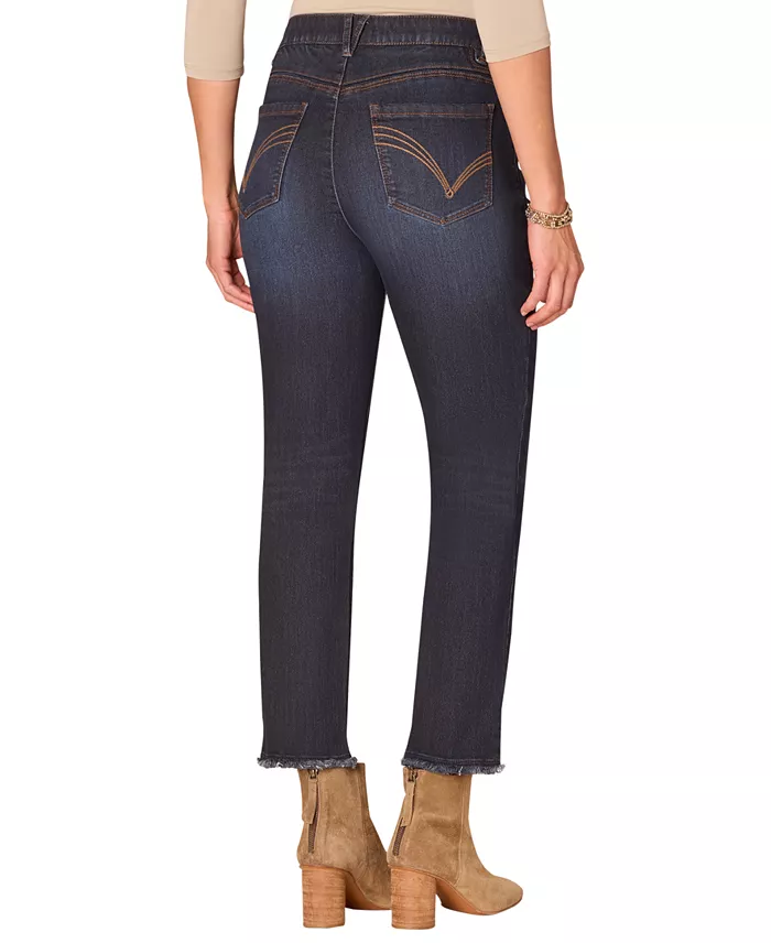 Women's "Ab" Solution High Rise Slim Straight Jeans - thumbnail 3
