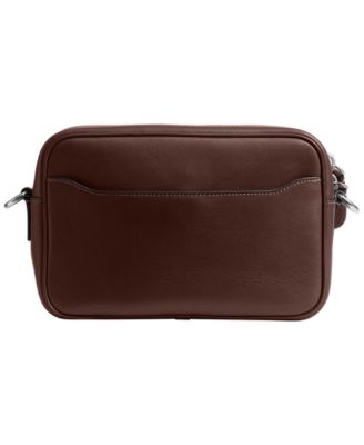  Radio Men's Leather Camera Bag