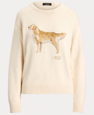 Women's Cotton Dog  Sweater