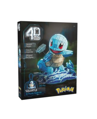 Pok&eacute;mon Squirtle 3D Model Kit Kanto Starter Collection, 180 Pieces
