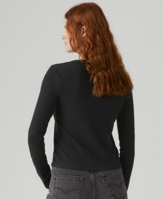 Women's Dana Henley Long Sleeve Top