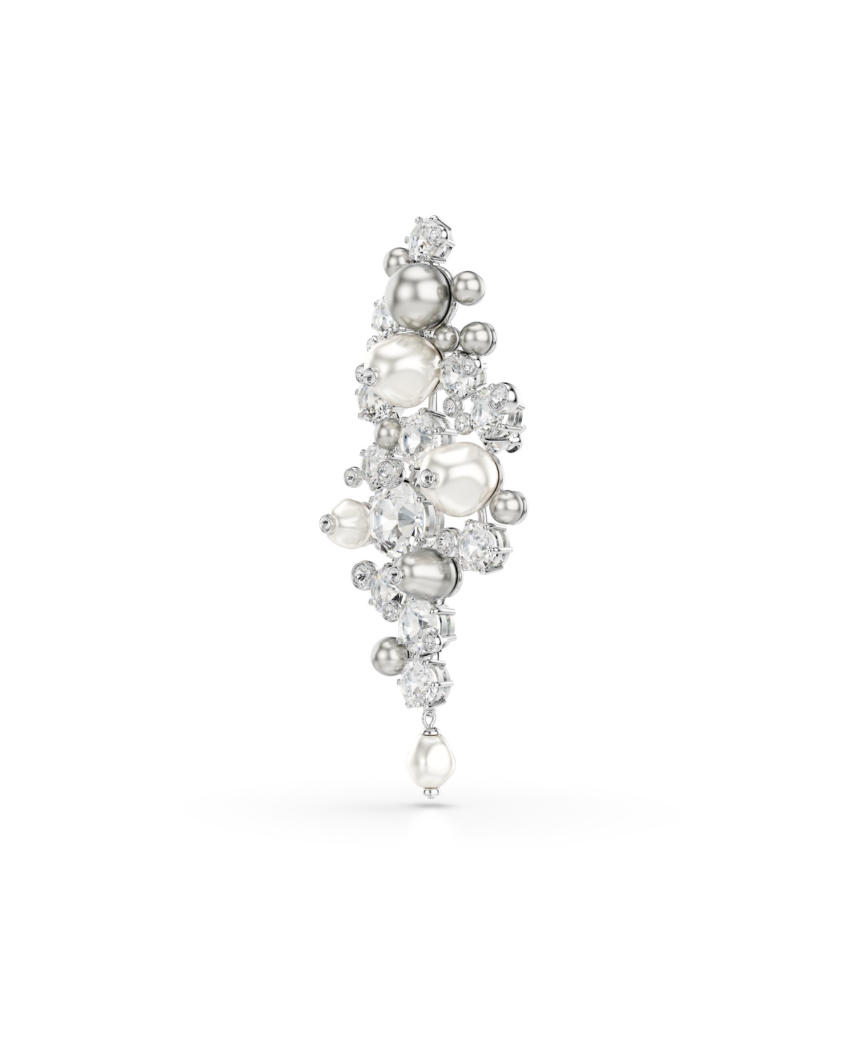 Swarovski Constella Rhodium Plated Brooch