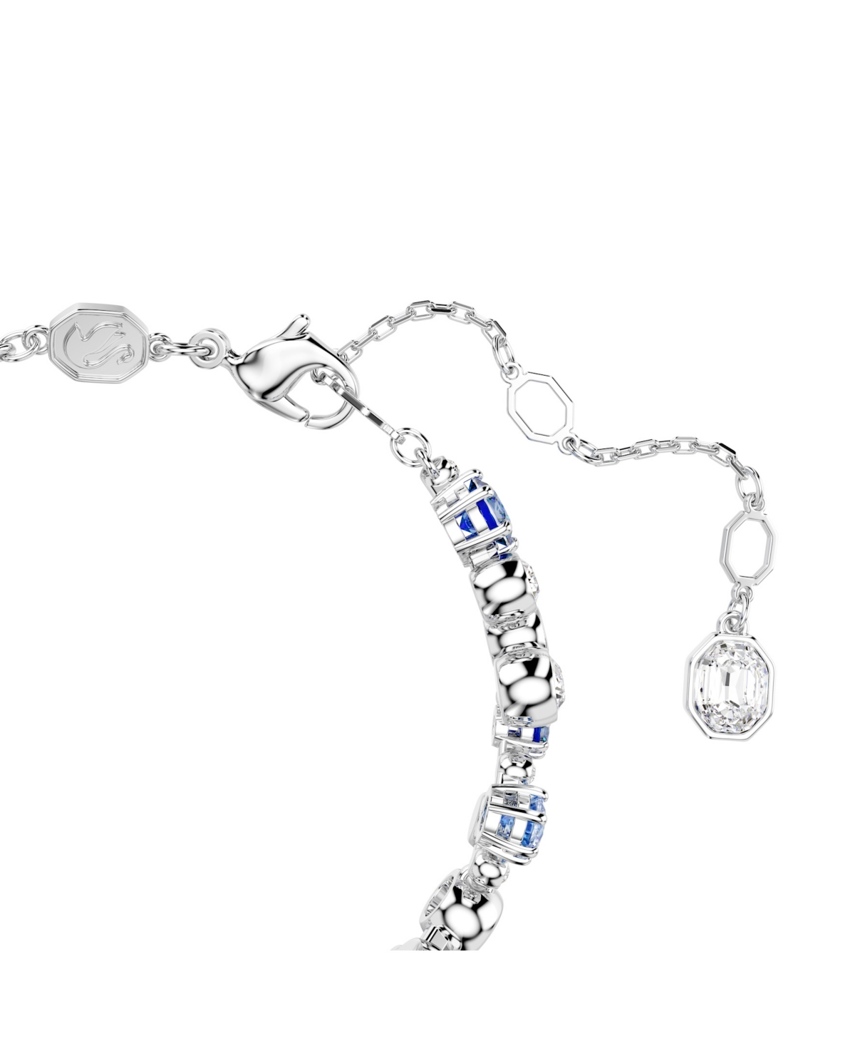 Swarovski Swaroski Constella Rhodium Plated Bracelet In Blue