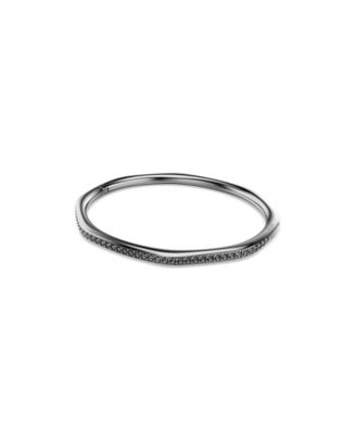 Swaroski Dextera Ruthenium Plated Bangle