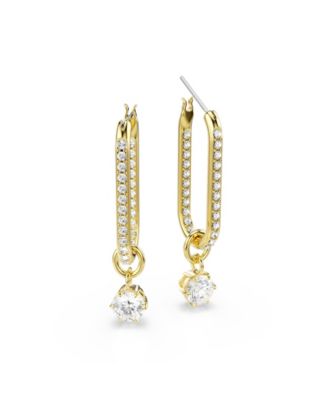 Constella Gold-Tone Plated Drop Earrings