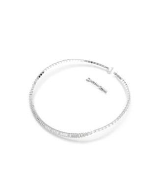 Matrix Rhodium Plated Necklace