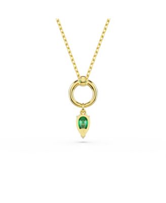 Mesmera Metal Tone Plated Pendant Necklace