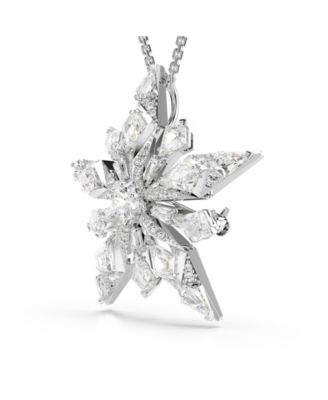 Idyllia Rhodium Plated Pendant Necklace
