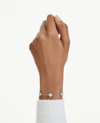 Swaroski Una Angelic Rhodium Plated Bracelet