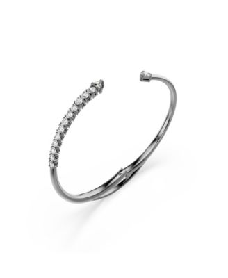 Swaroski Sublima Ruthenium Plated Bangle