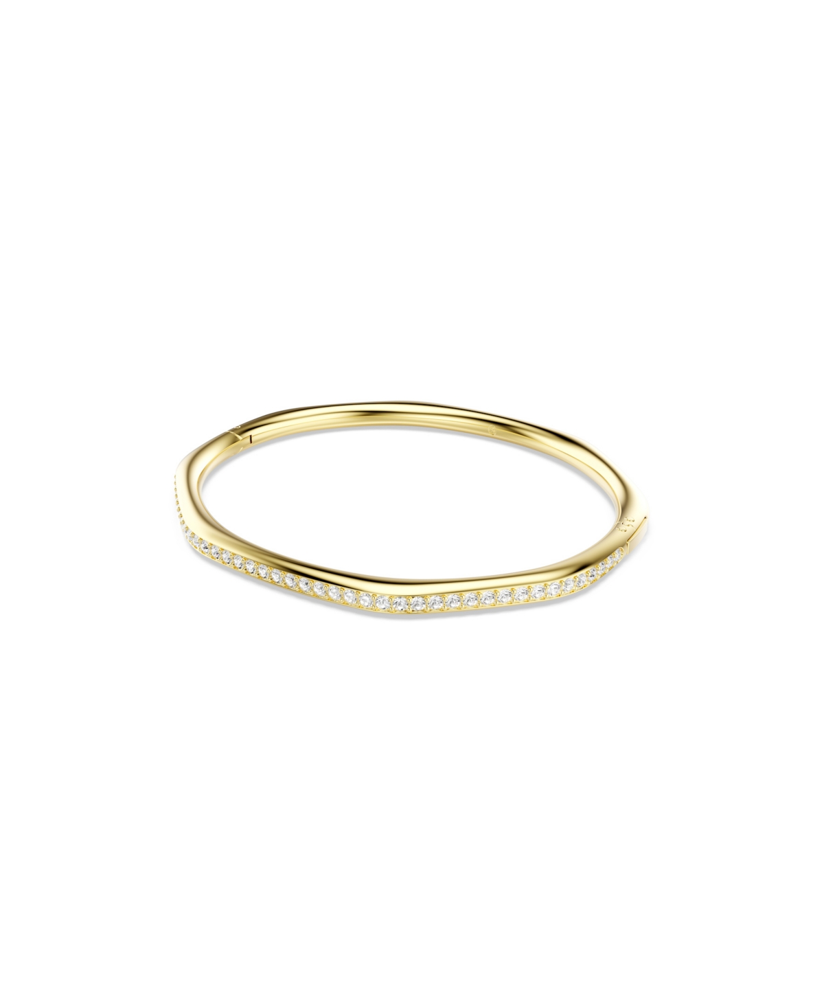 Swarovski Swaroski Dextera Gold-tone Plated Bangle In Gold