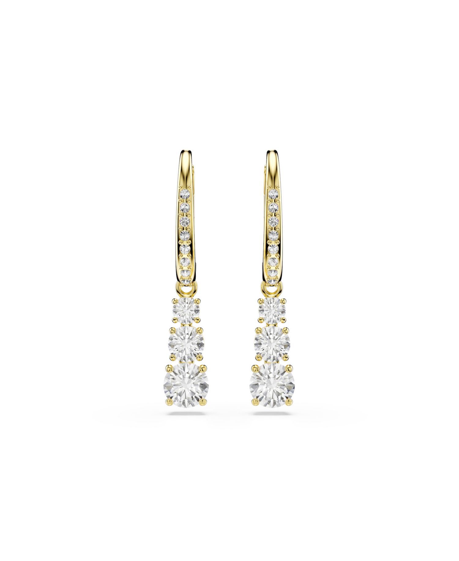 Stilla Attract Gold-Tone Plated Hoop Earrings