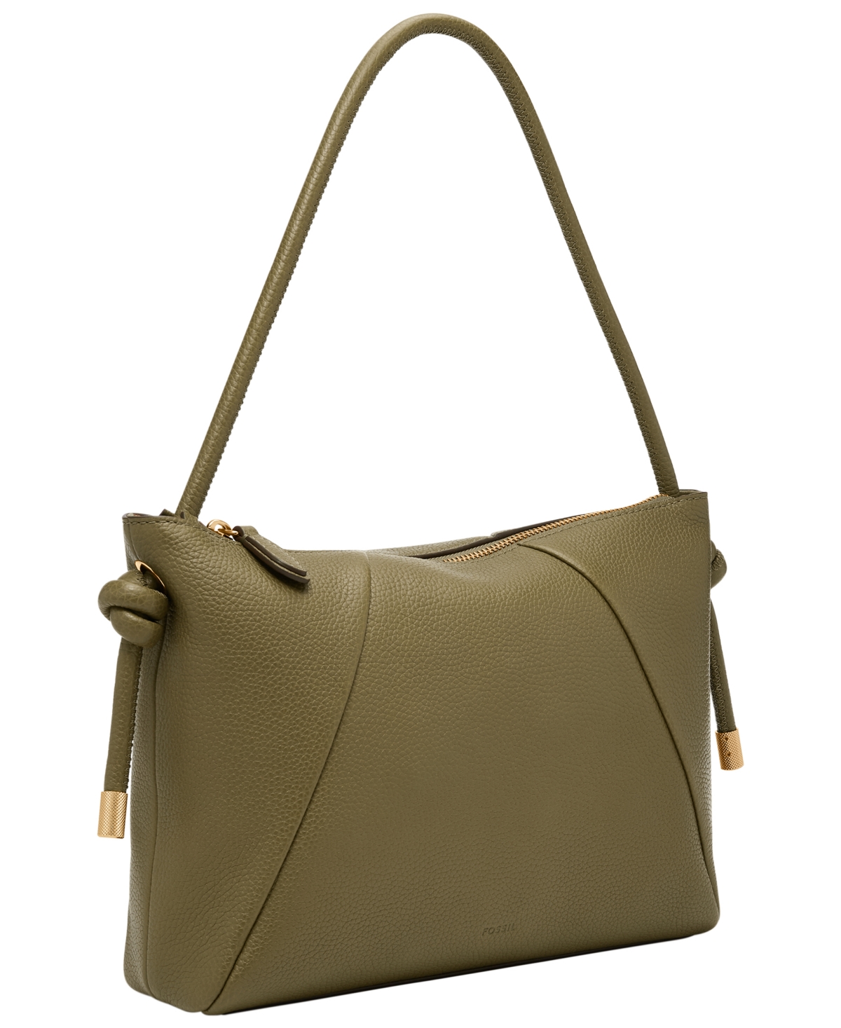 Fossil Willa Leather Medium Shoulder Bag In Green