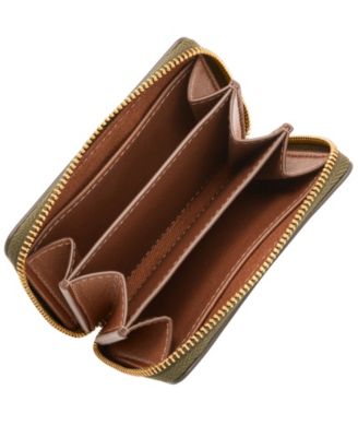 Logan RFID Zip Around Card Case