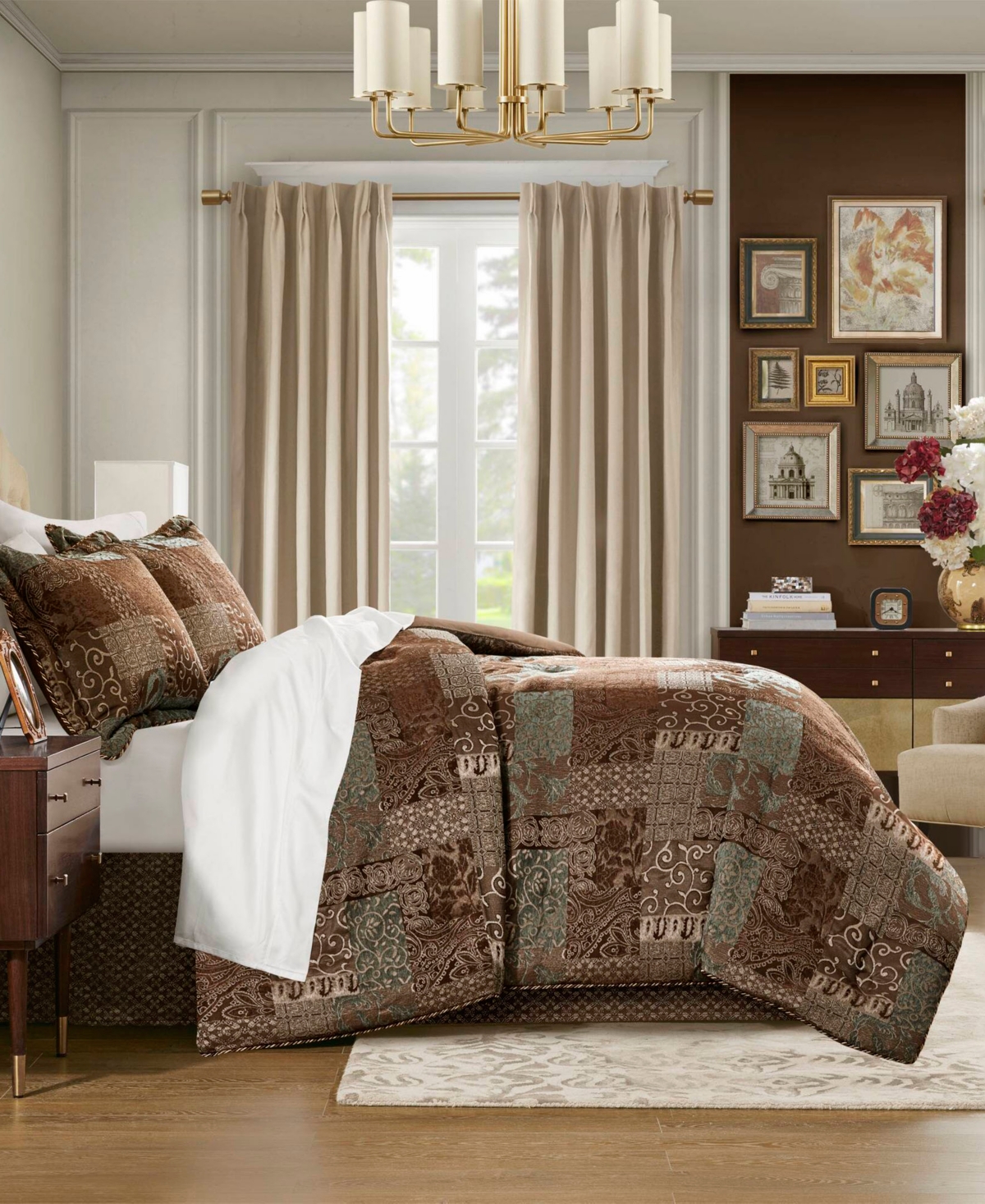 Croscill Galleria 4-Pc Comforter Set