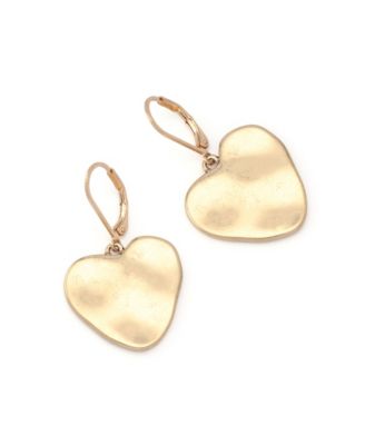 Heirloom Charms Heart Drop Earrings
