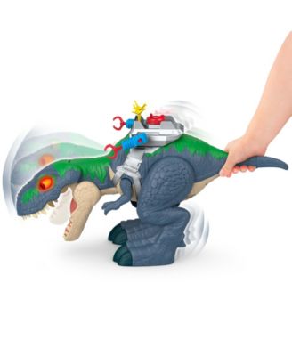 Fisher-Price Jurassic World Rebirth Ultimate Action Chomp T. Rex Dino Toy and Action Figures