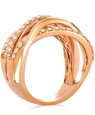 Vanilla Diamond Ring (1.16 ct. t.w.) in 14K Strawberry Gold