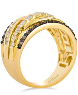 Chocolate Diamond Ring (0.55 ct. t.w.) in 14K Honey Gold