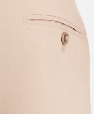 Men's Modern-Fit Linen Dress Pants