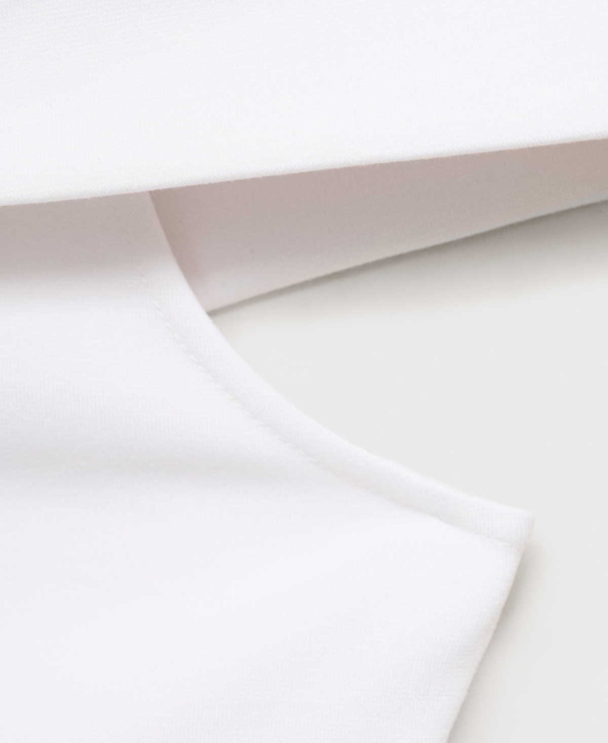 Mango Off The Shoulder Top In White